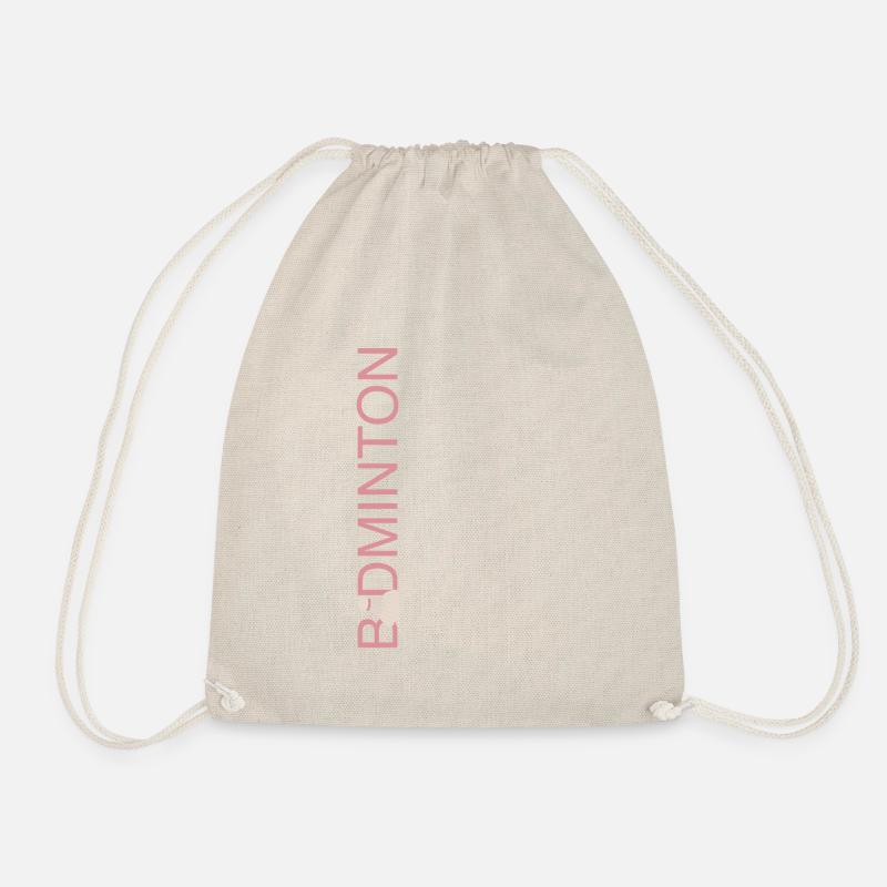 badminton - Drawstring Bag - nature