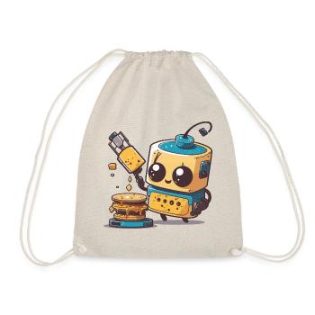 Robo-Chef - Turnbeutel - Natur - Vorne