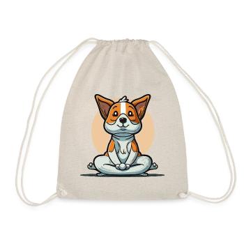 Poses de chiot - Sac de sport léger - nature - Devant