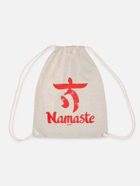 Namaste - Turnbeutel - Natur