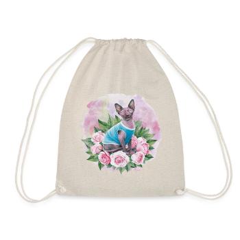 Sphynx Cat pour les amoureux des chats - Sac de sport léger - nature - Devant