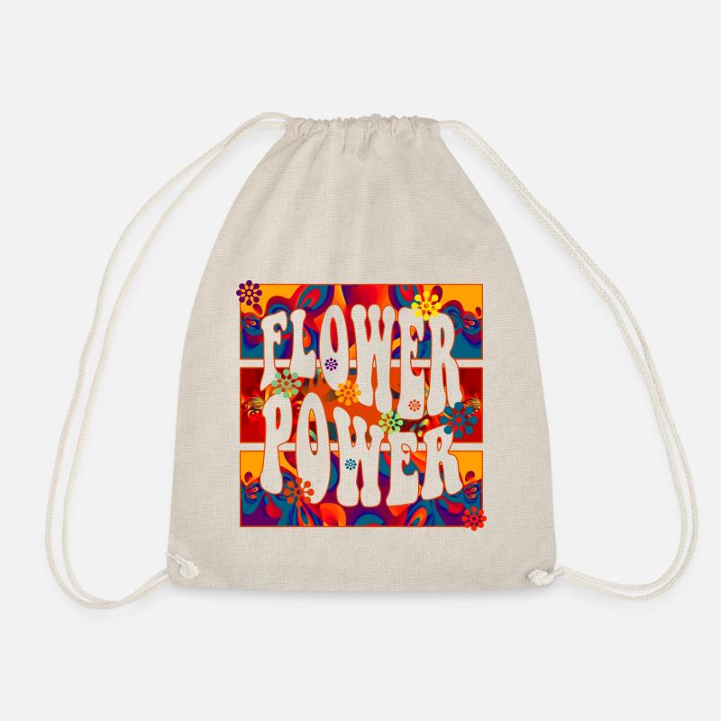 flower power feeling - Turnbeutel - Natur