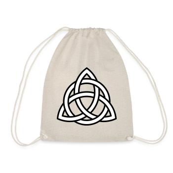 Celtic knot | Gift idea | Symbol - Drawstring Bag - nature - Front