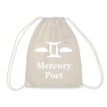 Merkur Poet Astrologie - Turnbeutel - Natur - Vorne