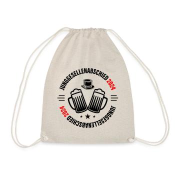 Bachelor Party 2024 Bachelor Party - Drawstring Bag - nature - Front