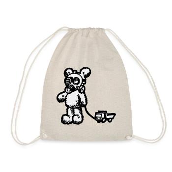 war - Drawstring Bag - nature - Front