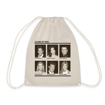 Friends Class of 2004 Vintage Photos - Drawstring Bag - nature - Front