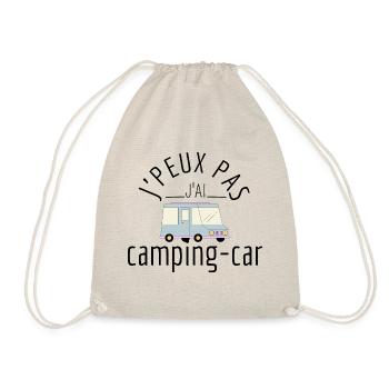 j'peux pas j'ai camping-car - Sac de sport léger - nature - Devant