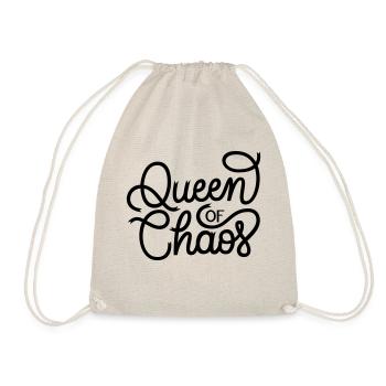 Queen of Chaos - Turnbeutel - Natur - Vorne