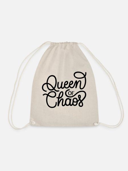 Queen of Chaos - Turnbeutel - Natur