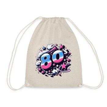 Années 80 - Sac de sport léger - nature - Devant