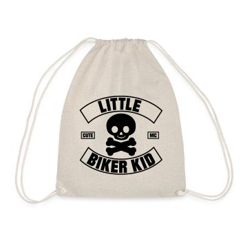 Little Biker Kid Cute-MC - Turnbeutel - Natur - Vorne