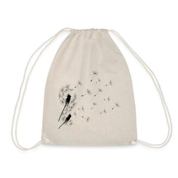 Pusteblumen Design - Turnbeutel - Natur - Vorne