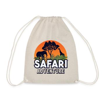 Safari Big five - Turnbeutel - Natur - Vorne