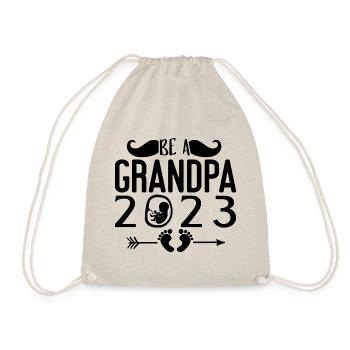 Futur grand-père 2023, 2023 Je serai grand-père, 2023 grand-père - Sac de sport léger - nature - Devant