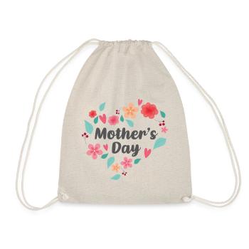 Fête des Mères - Cadeau Fête des Mères - Fête des Mères - Sac de sport léger - nature - Devant