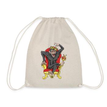 Bitcoin Monkey King - Beta Edition - Drawstring Bag - nature - Front