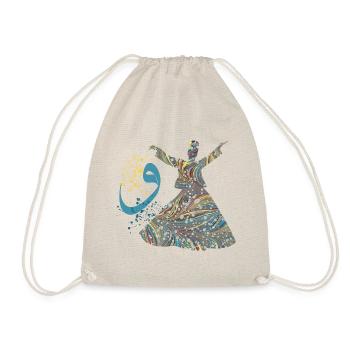 derwisch e 201 - Drawstring Bag - nature - Front