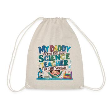Mon père est le meilleur professeur de sciences - Sac de sport léger - nature - Devant