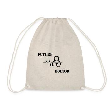 Future Doctor - Drawstring Bag - nature - Front