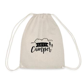 Campeur heureux - Sac de sport léger - nature - Devant