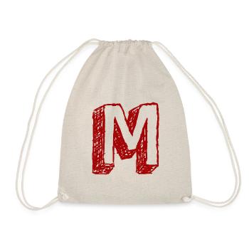 m - Drawstring Bag - nature - Front