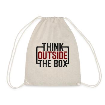 Sortez des sentiers battus - succès vintage - Sac de sport léger - nature - Devant