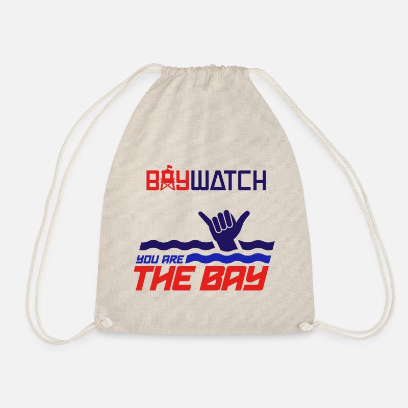 Baywatch Shaka You Are The Bay - Drawstring Bag - nature