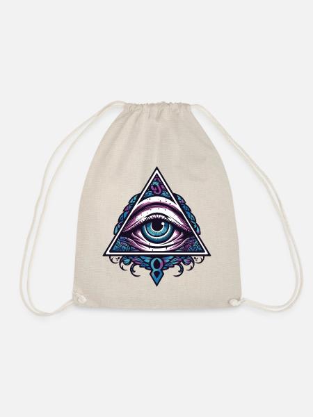 Mystic Eye - Turnbeutel - Natur