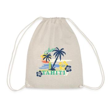 ALOHA TAHITI Tee Shirts - Sac de sport léger - nature - Devant