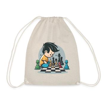 Zoo Adventure: Wild Animal Fun - Drawstring Bag - nature - Front