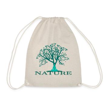 Nature - Drawstring Bag - nature - Front