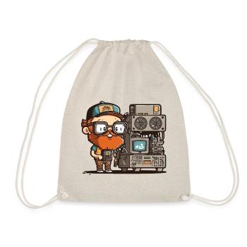 Geek-Chic - Turnbeutel - Natur - Vorne