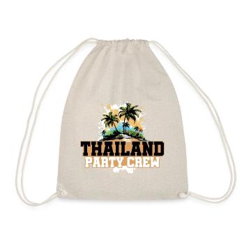 Vacances de l’équipage de fête en Thaïlande - Sac de sport léger - nature - Devant