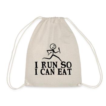 En marche - courir pour manger - Sac de sport léger - nature - Devant