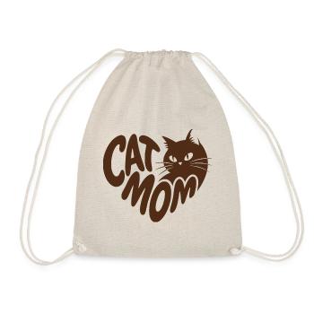 Faute rétro de frappe de Cat Mom Cat Mom - Sac de sport léger - nature - Devant