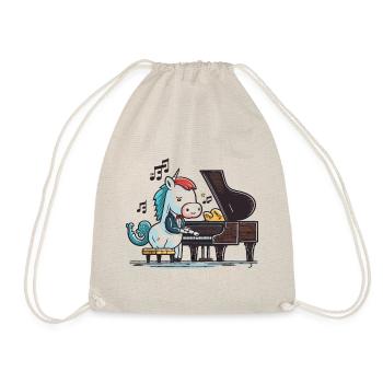 Mélodie de licorne - Sac de sport léger - nature - Devant