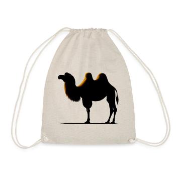 Camel - Drawstring Bag - nature - Front