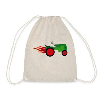 Tractor - Drawstring Bag - nature - Front