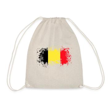 Belgique Belgium Idée cadeau - Sac de sport léger - nature - Devant