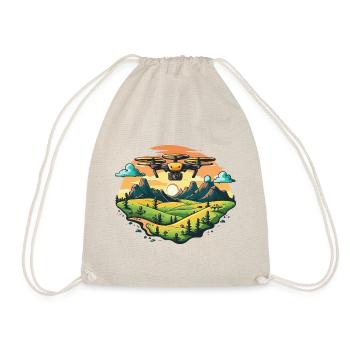 The Aerial Photographer - Drawstring Bag - nature - Front
