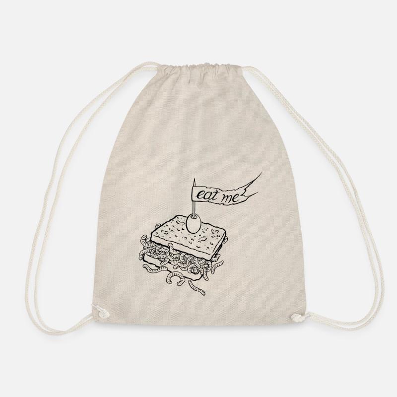 eat me sandwich - Turnbeutel - Natur