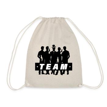 Équipe de palefrenier Bachelor Bachelor - Sac de sport léger - nature - Devant