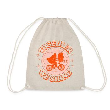 E.T. The Extra-Terrestrial Together We Shine - Drawstring Bag - nature - Front