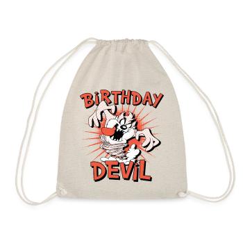 Looney Tunes Diable D'Anniversaire Taz - Sac de sport léger - nature - Devant