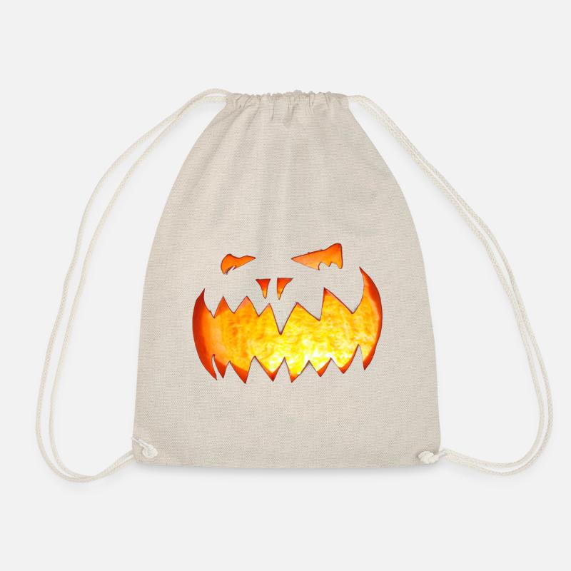 Halloween Pumpkin - Turnbeutel - Natur