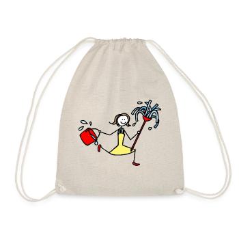 Charwoman - Drawstring Bag - nature - Front