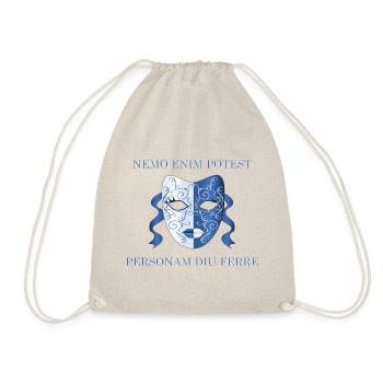no one can wear a mask in the long run - Drawstring Bag - nature - Front