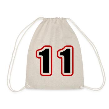 11 Number College - Drawstring Bag - nature - Front