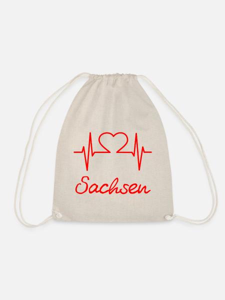 Heartbeat Sachsen - Turnbeutel - Natur